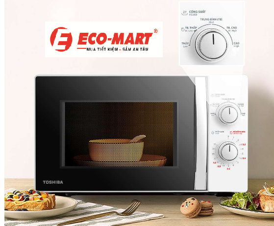 Đánh giá lò vi sóng cơ Toshiba MWP-MM20P(WH) 20 lít đơn giản dễ dùng