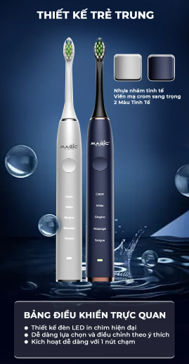 Nâng Tầm Nụ Cười Cùng Bàn Chải Điện Magic Eco PRO-50