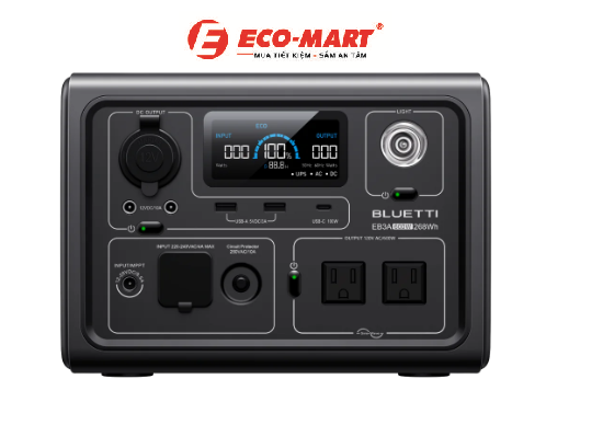 Trạm sạc pin di động BLUETTI EB3A dùng được bao lâu khi mất điện?