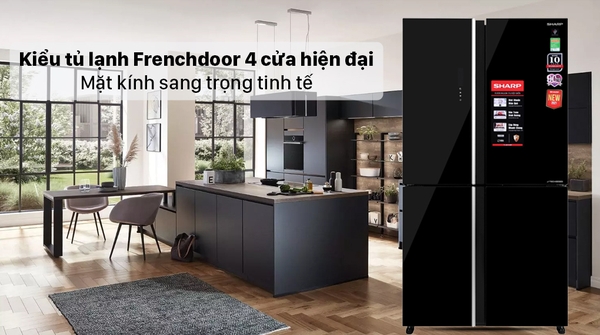 Những điểm tuyệt vời trên tủ lạnh Sharp SJ-FXP600VG-BK