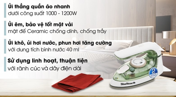 Top 3: Bàn là hơi nước Bluestone tốt nhất hiện nay