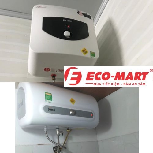 Bình nóng lạnh Ferroli QQEVO30ME và Rossi RA30SQ đâu là lựa chọn tốt?