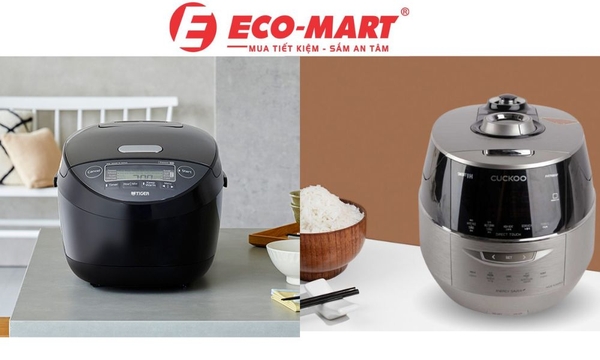 So sánh nồi cơm điện tử cao tần Cuckoo CRP-FHTR0609F/SIBKVNCV và nồi Tiger JPM-H18V