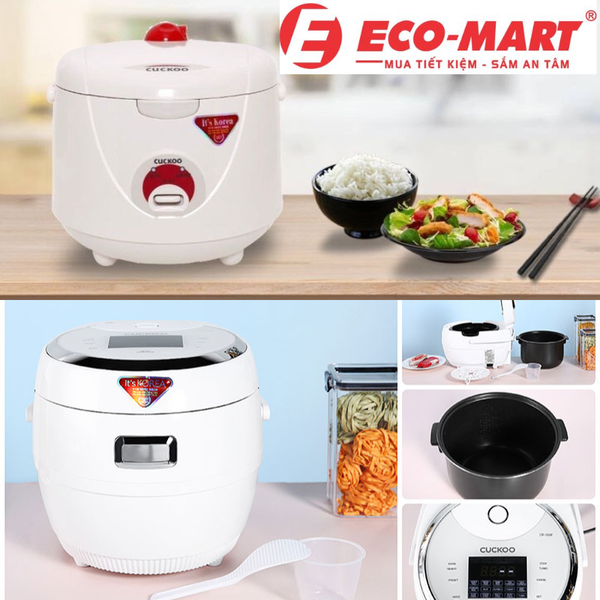 Nên mua nồi cơm điện cơ hay nồi cơm điện tử.