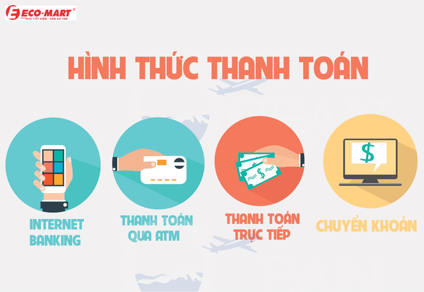 Mua hàng tại ECO MART thanh toán tại nhà