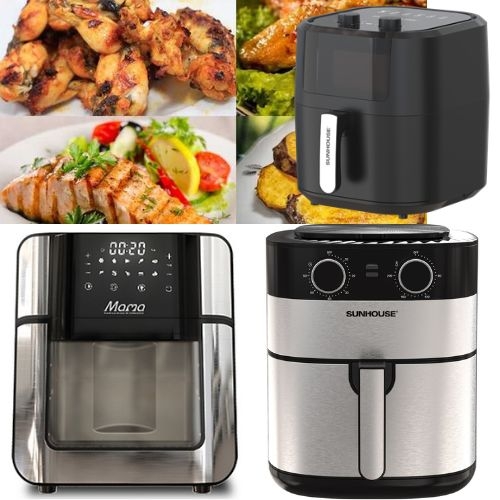 Top 3 nồi chiên không dầu Sunhouse, 2023