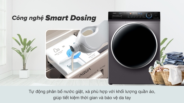 Top 8 công nghệ nổi bật nhất trên máy giặt Aqua