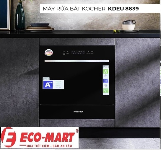 Phân tích chi tiết Chức năng diệt khuẩn bằng Ozone của máy rửa bát Kocher KDEU-8839