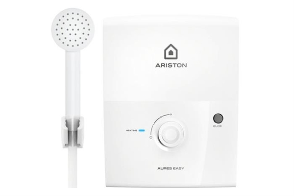 Review chi tiết bình nóng lạnh trực tiếp Ariston 4500W AURES EASY 4.5 D