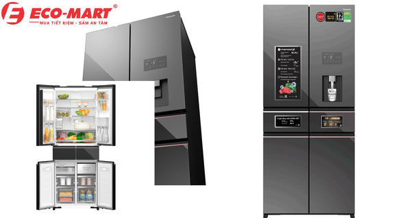 10 Điểm nhấn đáng chú ý trên tủ lạnh Panasonic NR-WY720ZMMV 2023