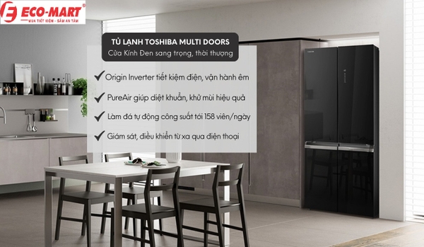 Đánh Giá Chi Tiết Tủ Lạnh Toshiba GR-RF665WIA-PGV(22)-XK