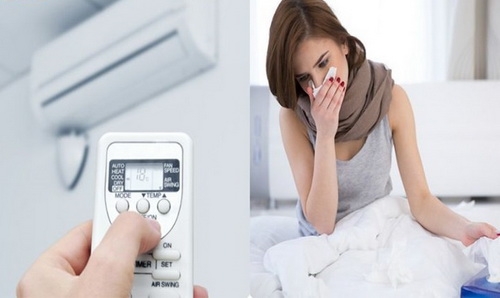 Cách dùng máy lạnh qua đêm không bị đau họng, nghẹt mũi !