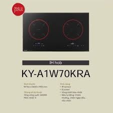 Công nghệ nổi bật trên bếp từ đôi Panasonic KY-A1W70KRA
