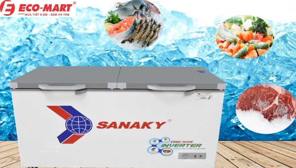 Tủ đông Sanaky 400l giá bao nhiêu? Chức năng có gì nổi bật?
