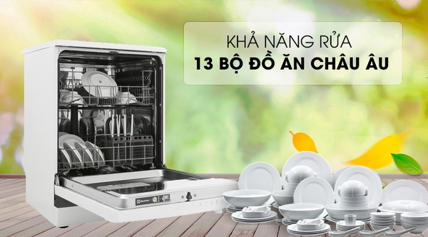 Máy rửa bát rửa được bao nhiêu bộ bát đĩa ?