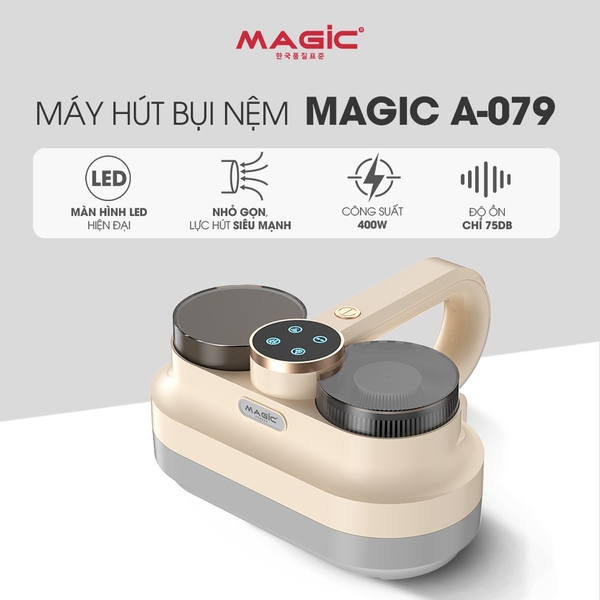 Đánh giá chi tiết máy hút bụi giường nệm Magic A-079