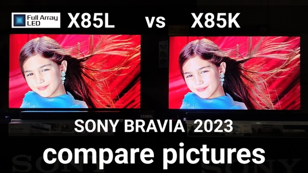 4 điểm GIỐNG vs 3 điểm KHÁC NHAU các mẫu tivi sony X85L 2023 với X85K 2022