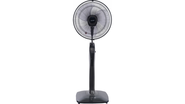 Quạt cây Mitsubishi LV16-RA CY-GY 3 cánh 47W ghi đậm có điều khiển từ xa