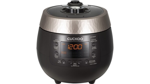 Nồi cơm điện Cuckoo CRP-R0600F/BKGBCRVNCV 1.08 lít màu đen bạc