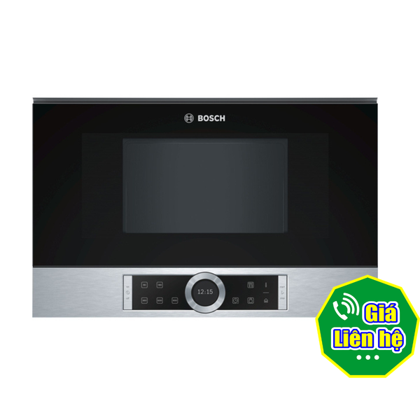 Lò vi sóng âm tủ Bosch BFL634GS1 Seri 8 900W 21 lít