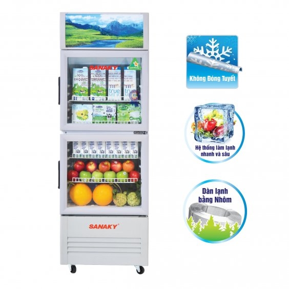 Tủ Mát Sanaky VH-308WL 300 Lít
