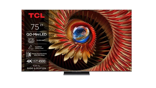 Tivi TCL QD-Mini LED AI 4K 75 Inch 75C8K 144hz mới 2025
