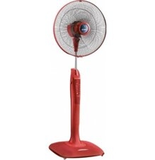 Quạt cây MITSUBISHI LV16CYRD 3 cánh 47W màu đỏ có điều khiển từ xa