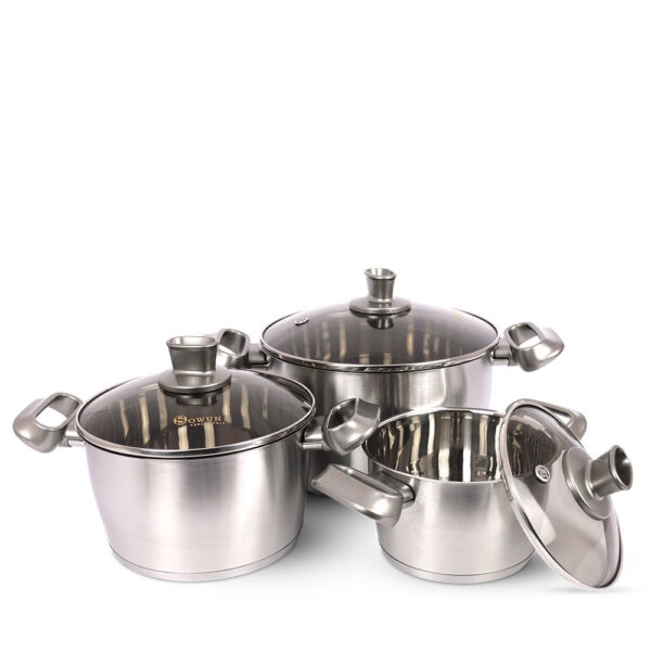 Bộ nồi Sowun SW323 3 chiếc inox 3 lớp