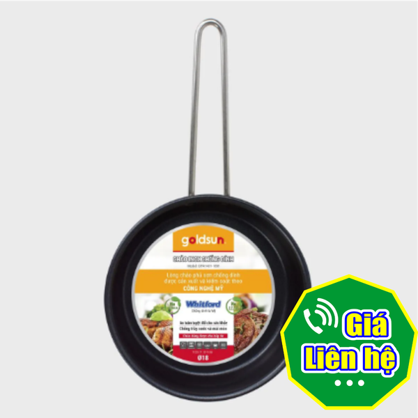 Chảo inox chống dính Goldsun GPA1401-16IH size 16cm