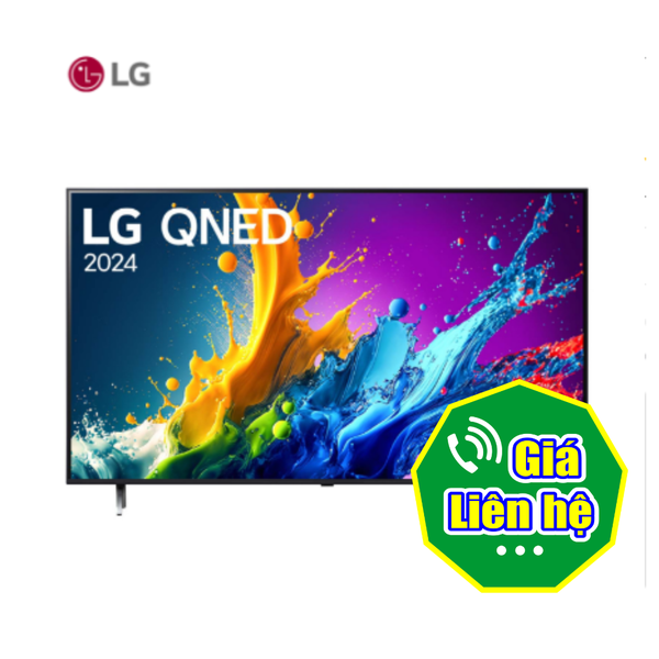 Tivi LG 55QNED80TSA 4K QNED 55 inch mới 2024