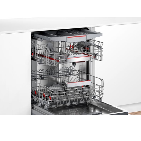 Máy rửa bát Bosch SMV6ZCX49E Seri 6, 14 bộ âm tủ sấy Zeolith, nhập Đức