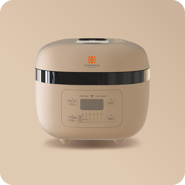Nồi cơm điện cao tần Hawonkoo RCH-152-IH-CF 1.8 lít màu nâu