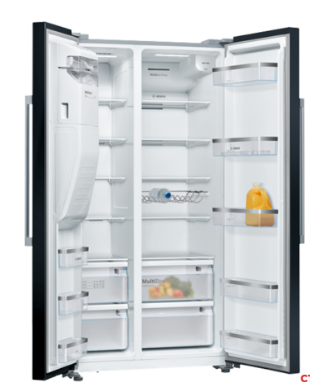 Tủ lạnh Bosch KAD93ABEP 562L, Side by side 2 cửa, say đá, Series 6