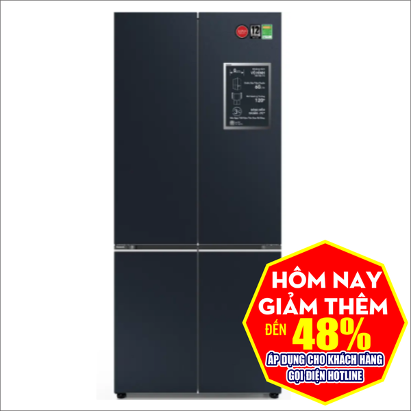 Tủ lạnh Panasonic NR-X561GB-VN Inverter 510 lít