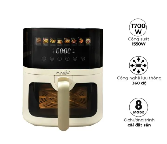 Nồi chiên không dầu MAGIC AC-125 6 lít