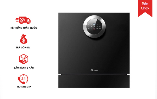 Máy rửa bát Texgio Dishwasher TG-BI205 - 8 Bộ độc lập