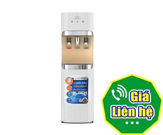 Máy lọc nước RO Hòa Phát HPN683 10 cấp lọc nóng nguội lạnh block 3 vòi
