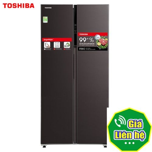 Tủ lạnh Toshiba GR-RS600WI-PMV(37)-SG 460 lít Side by side inverter