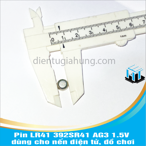 Pin LR41 392/SR41 AG3 1.5V nến điện tử, đồ chơi HTE LINH KIỆN ĐIỆN TỬ PRO