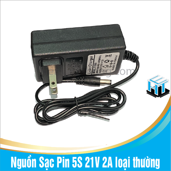 Nguồn Sạc Pin 5S 21V 2A loại thường HTE LINH KIỆN ĐIỆN TỬ PRO