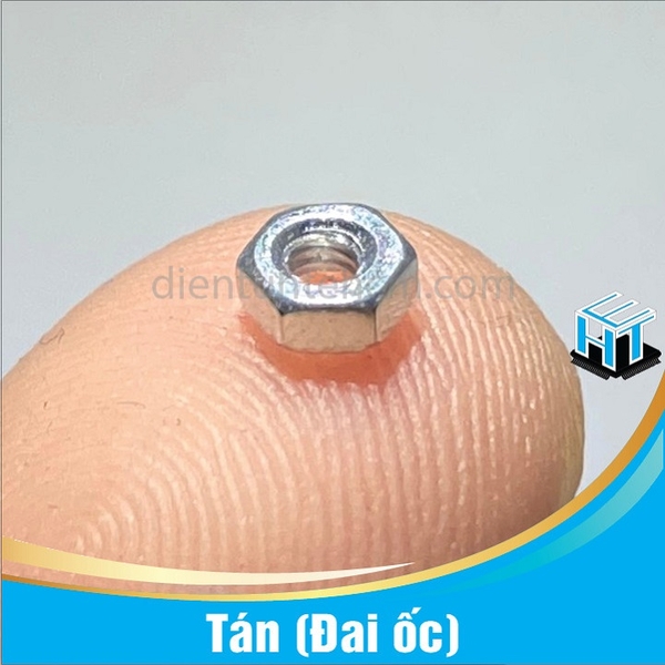 M3 - COMBO 20 con tán (Đai ốc) M3 HTE LINH KIỆN ĐIỆN TỬ PRO