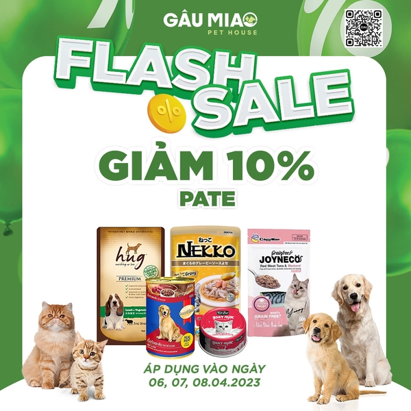 [ 𝗙𝗟𝗔𝗦𝗛 𝗦𝗔𝗟𝗘 ] GIẢM NGAY 10% CHO NHÓM HÀNG PATE 🎁