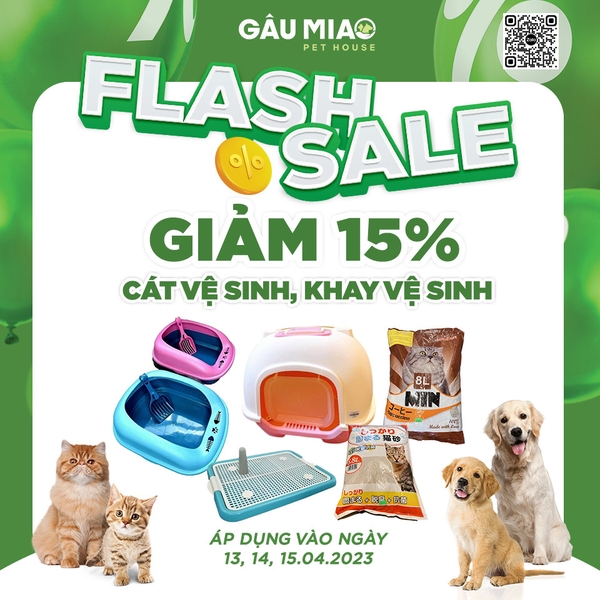 [ 𝗙𝗟𝗔𝗦𝗛 𝗦𝗔𝗟𝗘 ] GIẢM NGAY 10% CHO NHÓM HÀNG CÁT VỆ SINH, KHAY VỆ SINH 🎁