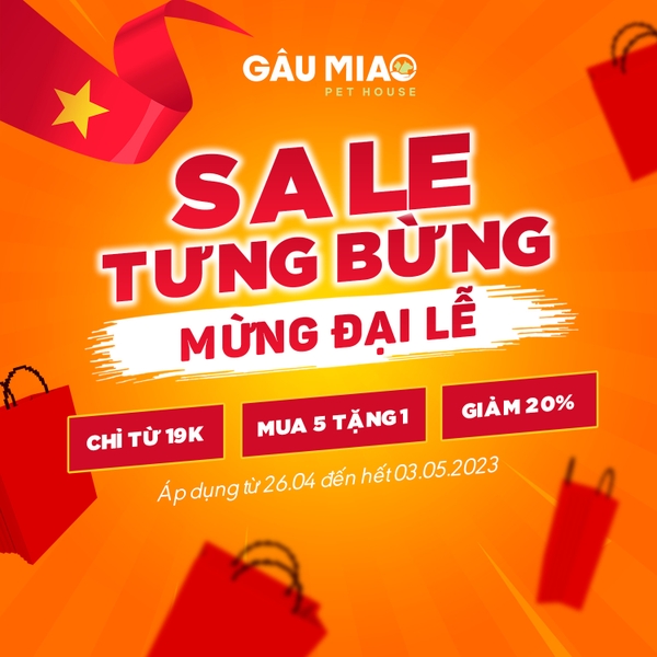 🔥 𝗦𝗔𝗟𝗘 𝗧𝗨̛𝗡𝗚 𝗕𝗨̛̀𝗡𝗚 - 𝗠𝗨̛̀𝗡𝗚 Đ𝗔̣𝗜 𝗟𝗘̂̃ 🔥 𝗖𝗵𝗶̉ 𝘁𝘂̛̀ 𝟭𝟵𝗞 - 𝗠𝘂𝗮 𝟬𝟱 𝘁𝗮̣̆𝗻𝗴 𝟬𝟭 - 𝗚𝗶𝗮̉𝗺 đ𝗲̂́𝗻 𝟮𝟬%