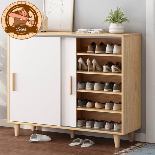Mẫu tủ giày đẹp, mới sang trọng nhất 