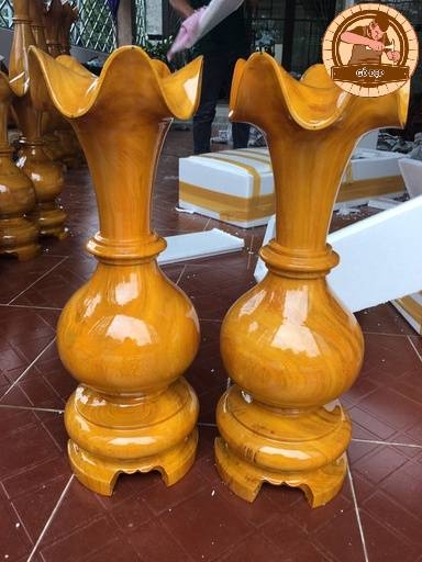 Cặp Lục Bình Gỗ LB07 