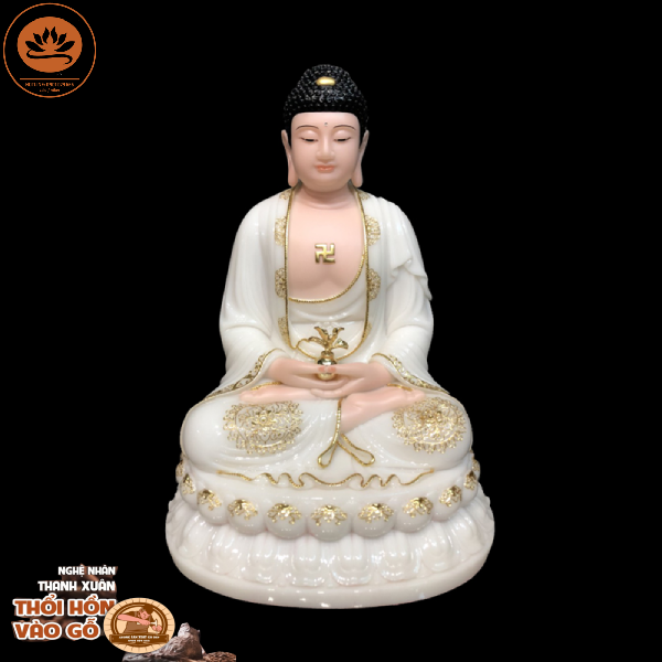 tuong-phat-thich-ca-ao-hong-tinh-tam-ngoi-dai-sen-bang-bot-da