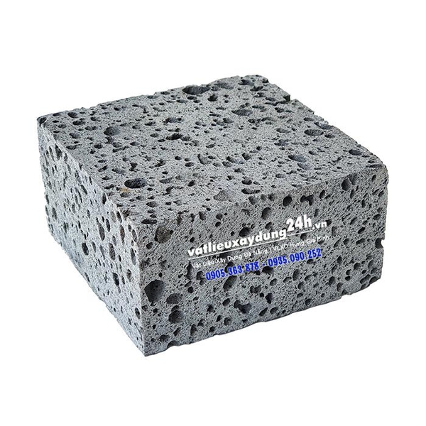 Đá cubic tổ ong xám 10x10x5 cm