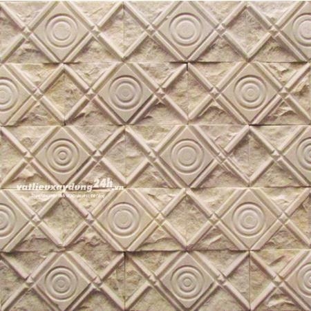 Đá xoáy hoa vàng 10x20 cm