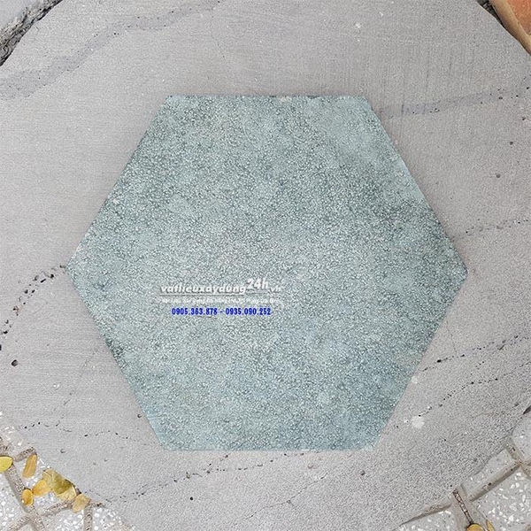 Đá băm xanh rêu lục giác 30x30